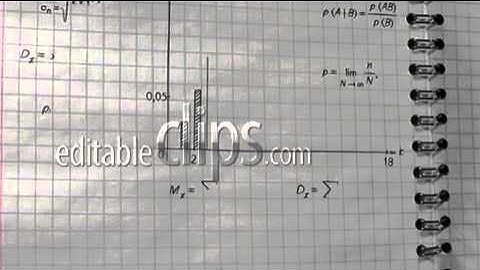 math physics formulas on squared exercise book flying camera