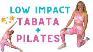 30 Min Low Impact Tabata Pilates | Wearing Silverwind Activewear