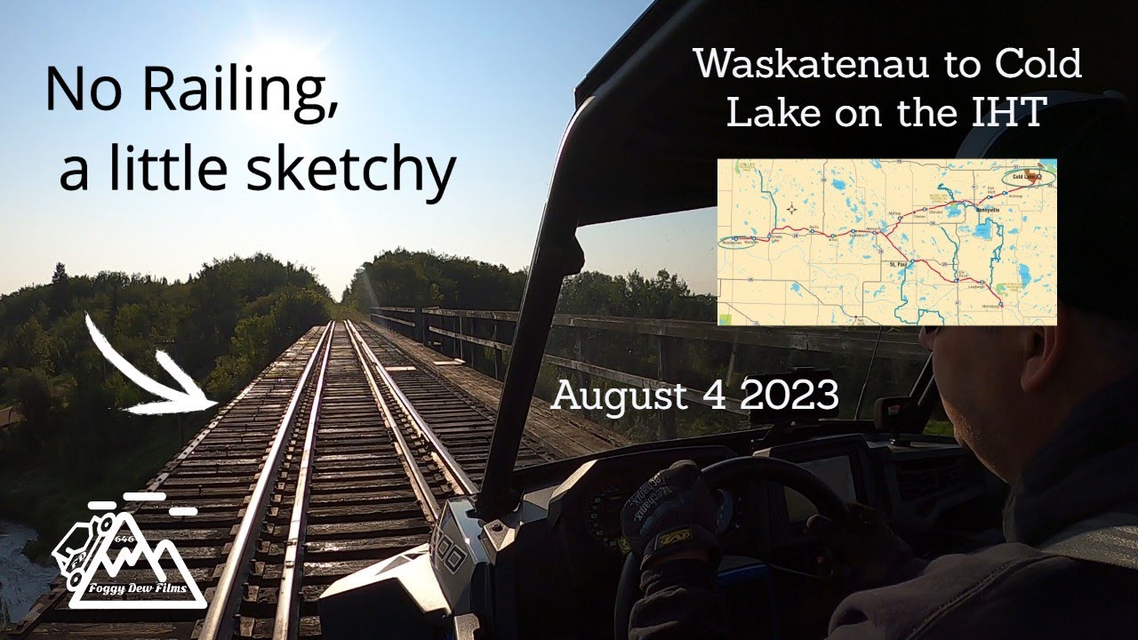 Iron Horse Trail - Waskatenau to Cold Lake - Part 1 - 23AUG04