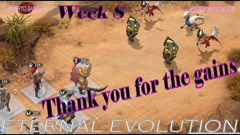 Eternal Evolution : Most powerful F2P : Campaign : Progress