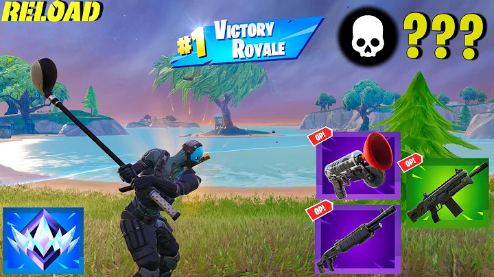 High Elimination Unreal Ranked Solo Reload Zero Build Win Gameplay | Fortnite Chapter 6