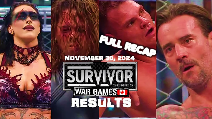 SURVIVOR SERIES 2024 FULL RECAP #wwesurvivorserieswargames  #wweresults  #wrestlingresults