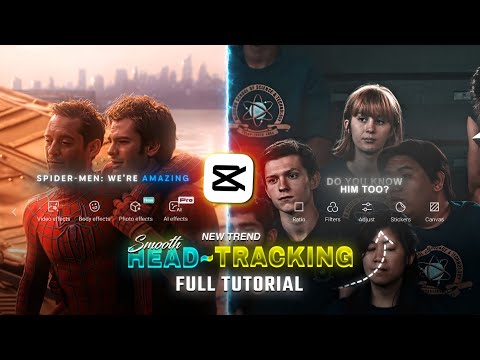 Ae like head tracking on mobile | Capcut Tutorial