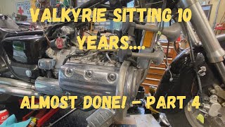 2000 Valkyrie sitting 10 years... ALMOST DONE! (we're close)... Part 4