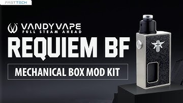 Authentic Vandy Vape Requiem BF Mechanical Box Mod Kit at FastTech.com