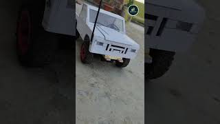 Handmade RC truck from pvc pipe #shorts #diy #harshtechvideos #