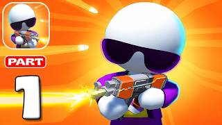Agent J All Levels 1-10 🔫 Epic Spy Shooter Gameplay Walkthrough Part 1 (iOS, Android) screenshot 3