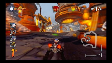 Crash Team Racing "Nitro Fueled": Meteor Gorge [1080 HD]