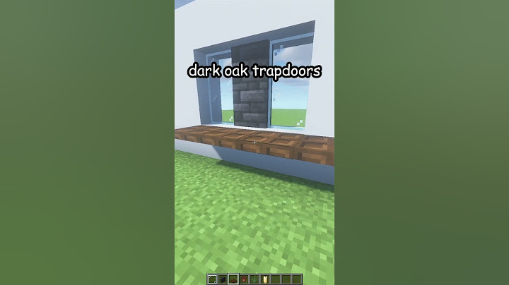 MINECRAFT WINDOW