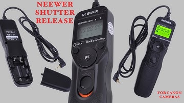 Neewer Shutter Release for Canon
