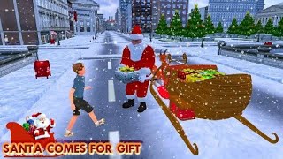 Christmas Santa Rush Delivery - Gift Game | Christmas Games | Santa Claus Gameplay #SantaClaus screenshot 2