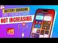 Fix iPhone Charging but Battery Percentage not Increasing on iOS 17 | Connected but not charging