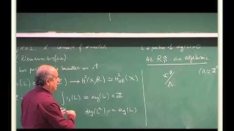 Ugo Bruzzo - Algebraic geometry for physicists, part 3
