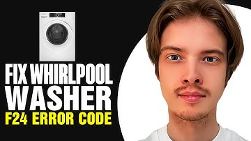 Whirlpool Washer F24 Error Code (How To Fix)