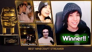 Tubbo Got Nominated For The Best Minecraft STREAMER! 