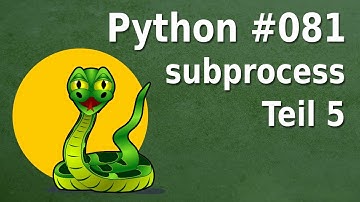 Python-Programmierung - subprocess - Pipes verwenden
