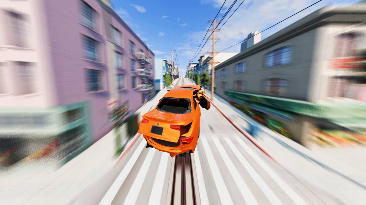 Instant 500 MPH Blast: Which BeamNG Car Survives the Farthest?!