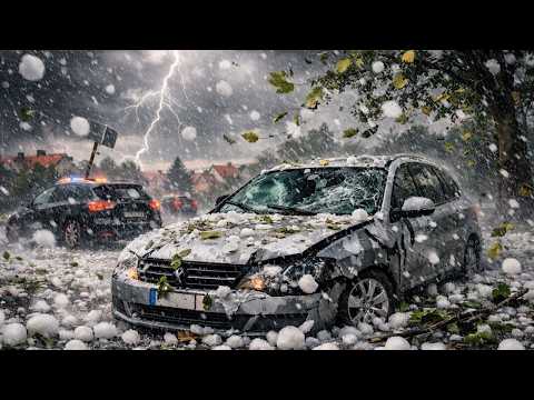 Video SHOCK IN ITALY: Large hail and tornado, irreparable damage in many cities