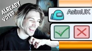 I ALREADY VOTED: xQc's Funniest Among Us Moments - Compilation - w/Chat screenshot 1