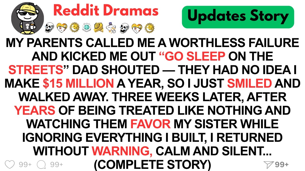My Parents Called Me a Worthless Failure and Kicked Me Out “Go Sleep On ...