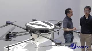 Yamaha YMR-01 Industrial Drone at CES 2018