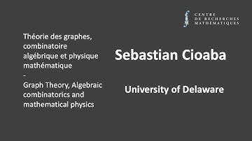 Sebastian Cioaba: Some open problems on distance-regular graphs