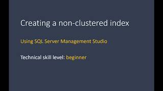 QuickClip: Create an index