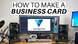 How I Made My $30 Business Card with VistaPrint — Perfect for A Side Hustle! by Eric Hanson 28,863 views 4 years ago 10 minutes, 47 seconds