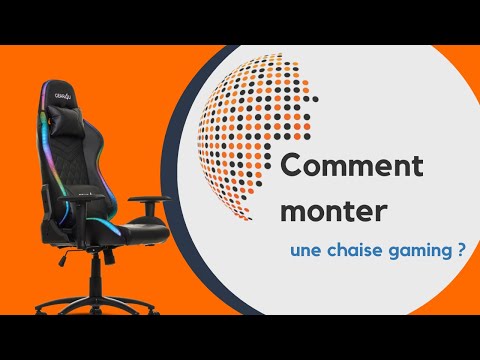 Deballage / montage / présentation siege gamer SONGMICS RCG17GY 