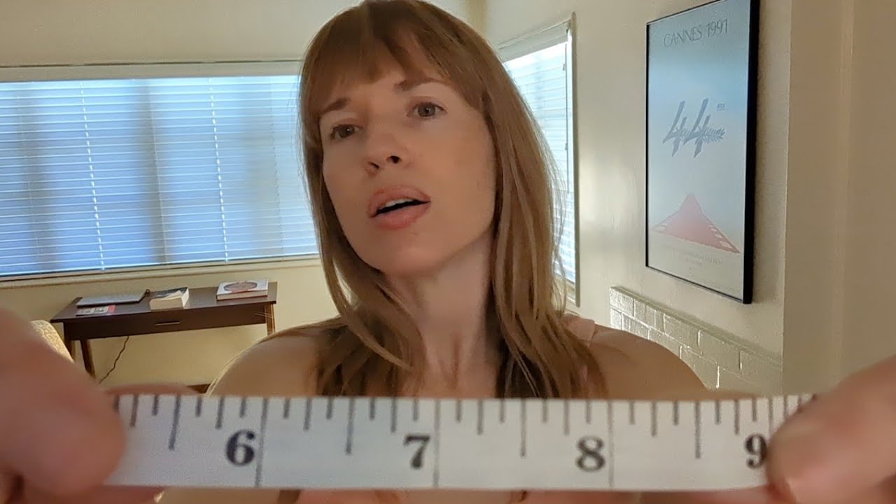 ✨ASMR Intently Feeling and Measuring Your Chest, Shoulders, Neck and Head