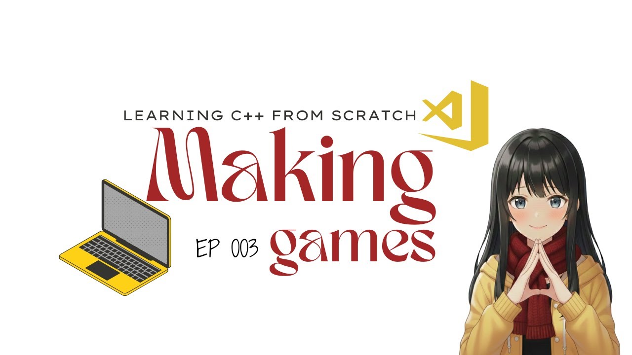 Learning C++ to build games | Ep 003 - YouTube