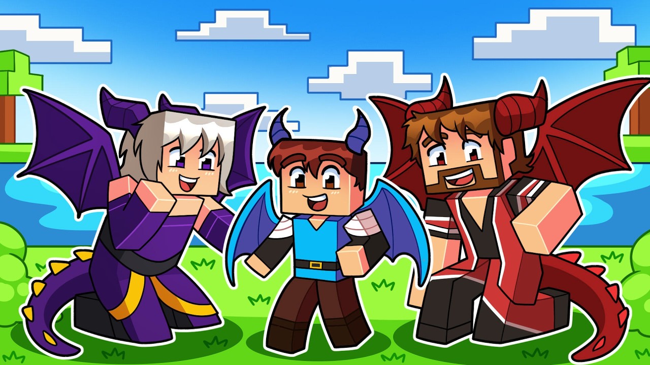 ΕΧΩ ΓΟΝΕΙΣ ΔΡΑΚΟΥΣ ΣΤΟ MINECRAFT!