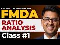 CMA Inter FMDA - Dec (2026) & June (2027) | New Batch | Ratio Analysis - Class 1 | Gourav Kabra