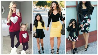 Mother and daughter matching outfits | Mom and daughter same dress - Fashion Friendly