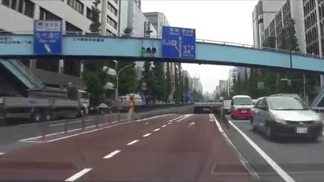 [drive japan]都道316号線 江戸橋北交差点海岸通り 汐先橋交差点 YouTube