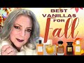 Top COZY Vanilla Perfumes for FALL!! | These Vanilla Fragrances are AMAZING! Perfume Collection 2022