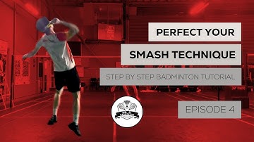 Perfect Your Smash Technique - Step by Step Badminton Tutorial (Episode 4 - Double Legs Jump)