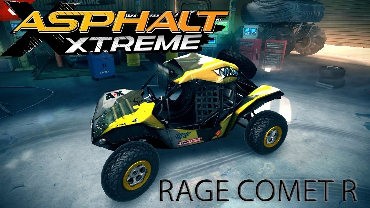 Rage Comet R Clash /⏳ 01.01.974 / ⚙️6556 / 🛢️No Boosters / Asphalt Xtreme