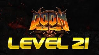 Doom 64 Walkthrough  Level 21 (Pitfalls)