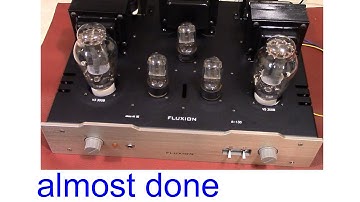 300B SE tube amplifier A-130 assembly #4 ; audio & power output transformers, inductor installing