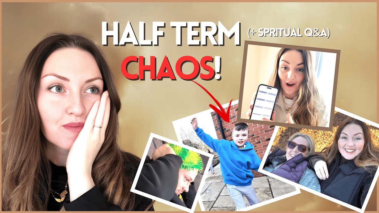 Жизнь в домике, домашний хаос и духовные вопросы и ответы: мой видеоблог во время каникул 🕊️✨