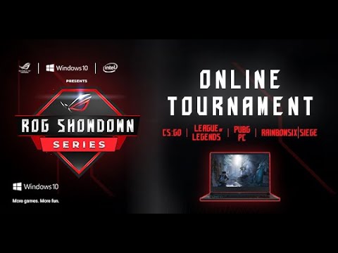 ASUS ROG SHOWDOWN TOURNAMENT FINALS || PUBG PC INDIA - YouTube