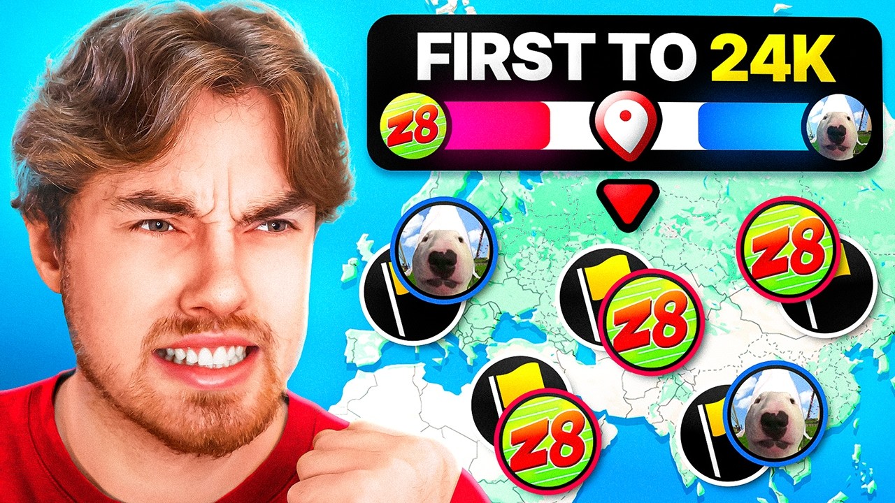 Geoguessr 1v1 on the HARDEST FORMAT vs Stique