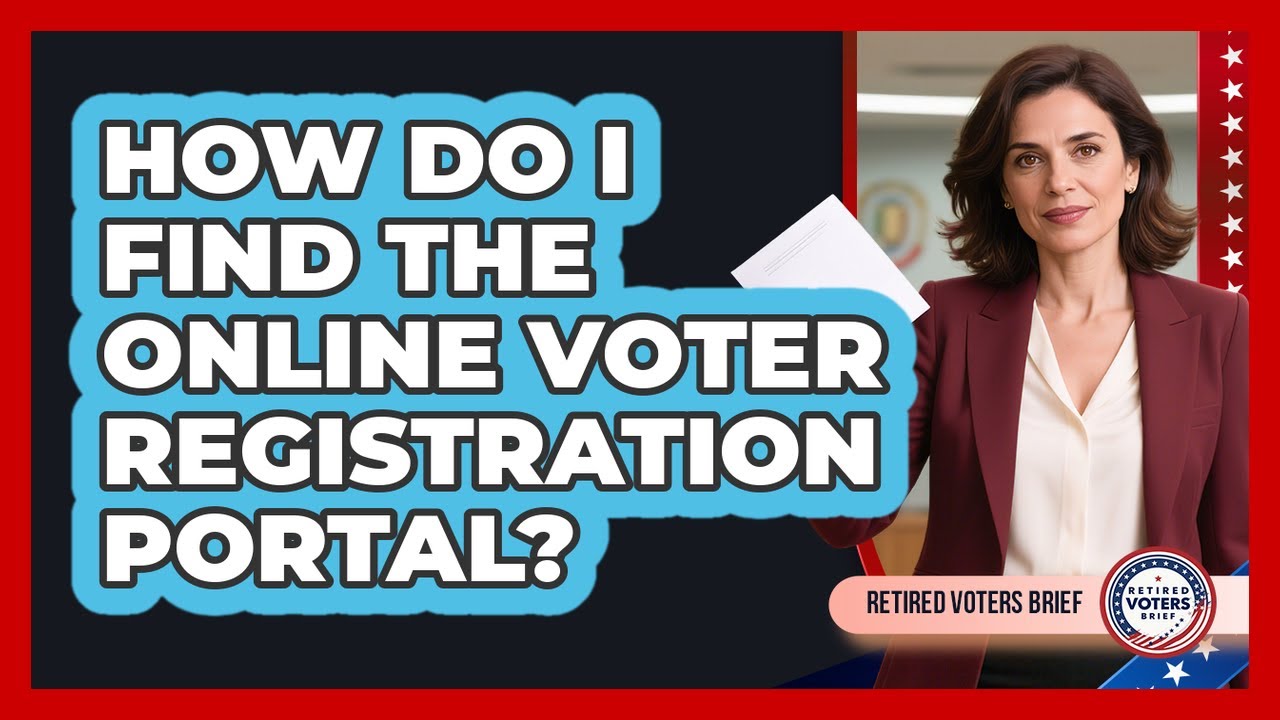 How Do I Find The Online Voter Registration Portal?