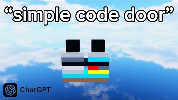 Can ChatGPT Make BUTTON CONTRAPTIONS in Obby Creator?