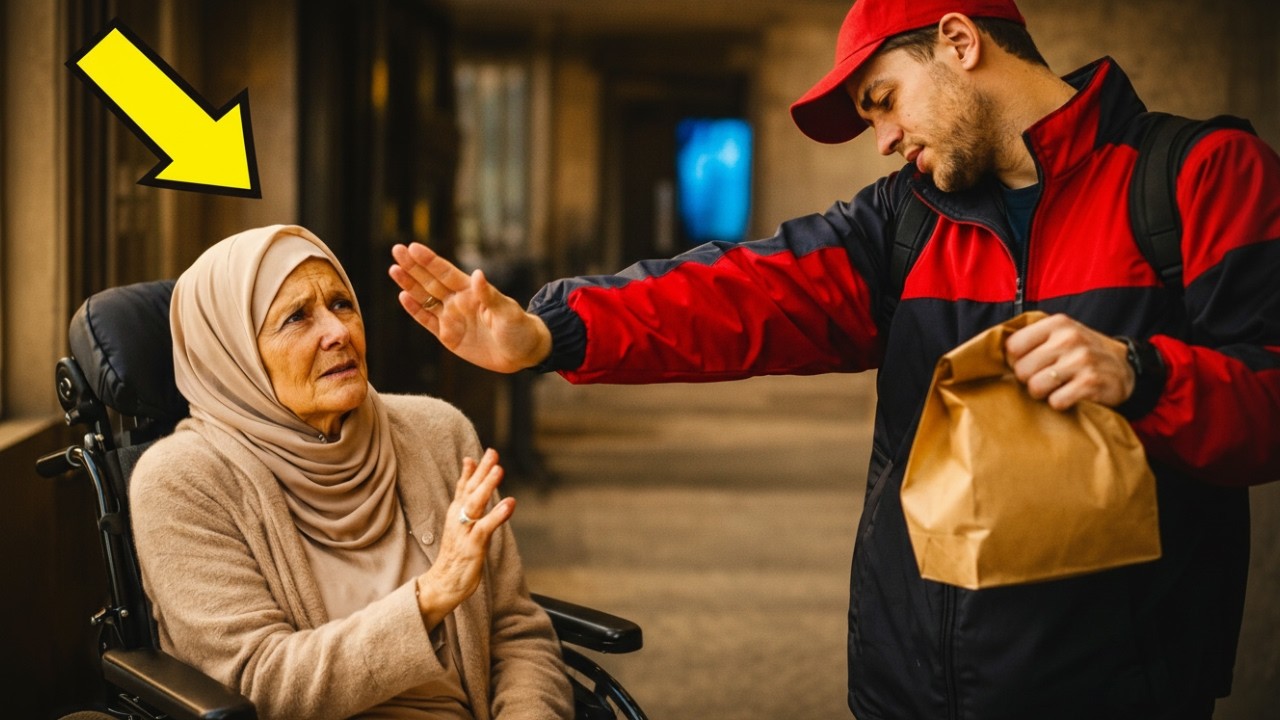 Un livreur ignore une musulmane handicapée… sans savoir qu’elle possédait tout l’immeuble