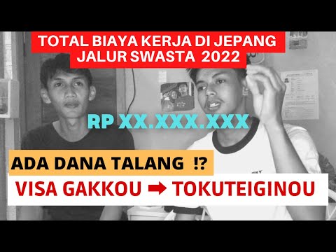 Total rincian biaya magang ke Jepang jalur swasta lewat LPK 2022