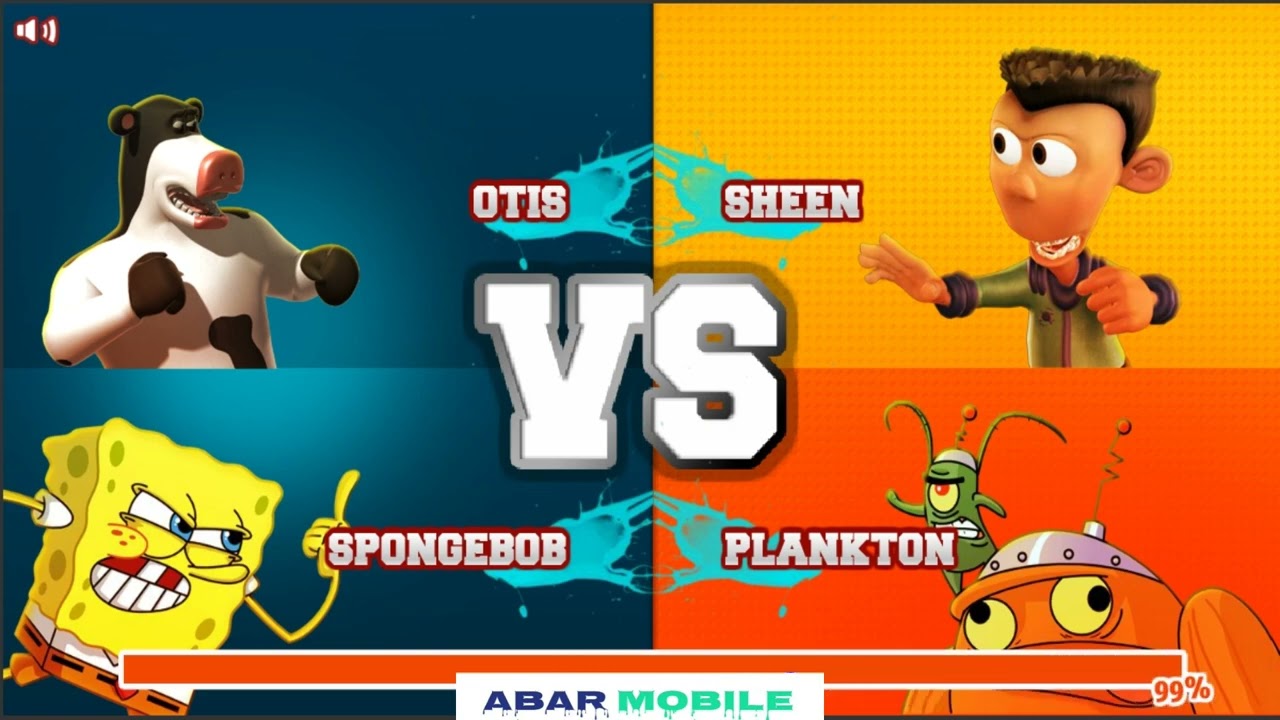 nickelodeon Super Brawl 2 TAG TEAM Two Brawls Master Fight For Victory in Wrestling Game 8