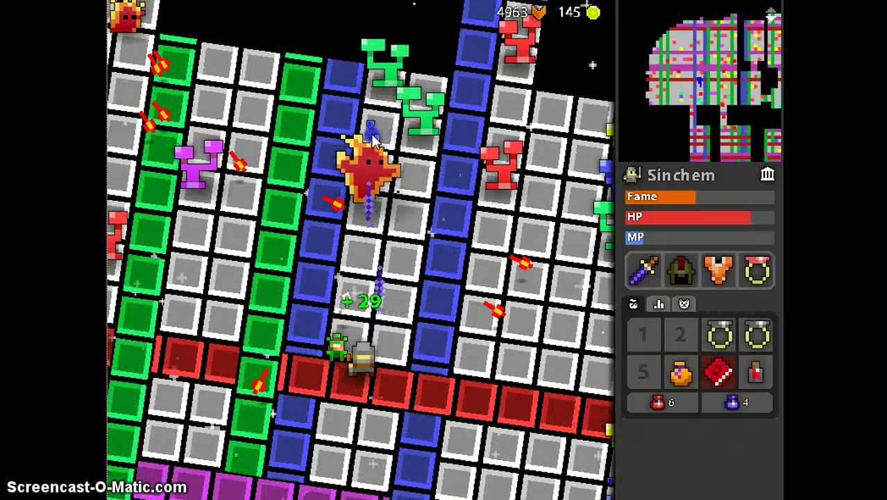 ROTMG Pot farming and fooling around YouTube