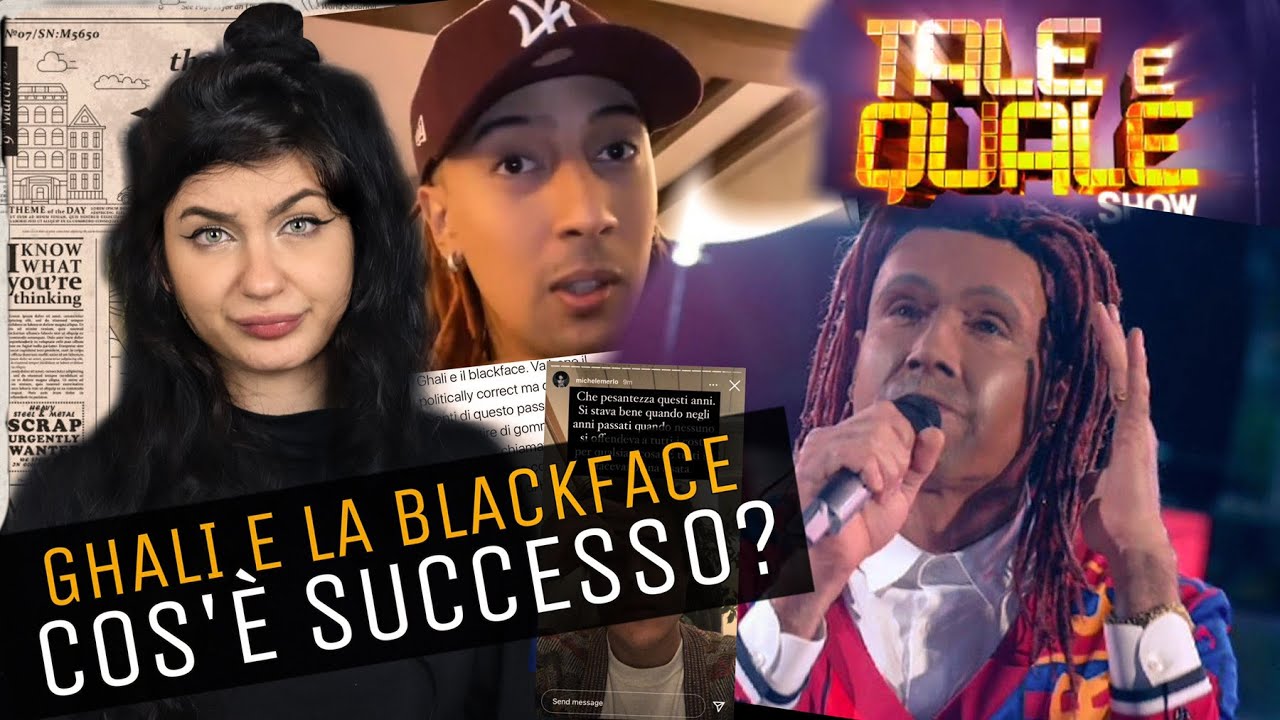 il grande dilemma della BLACKFACE al TALE E QUALE SHOW (riassuntone della polemica)
